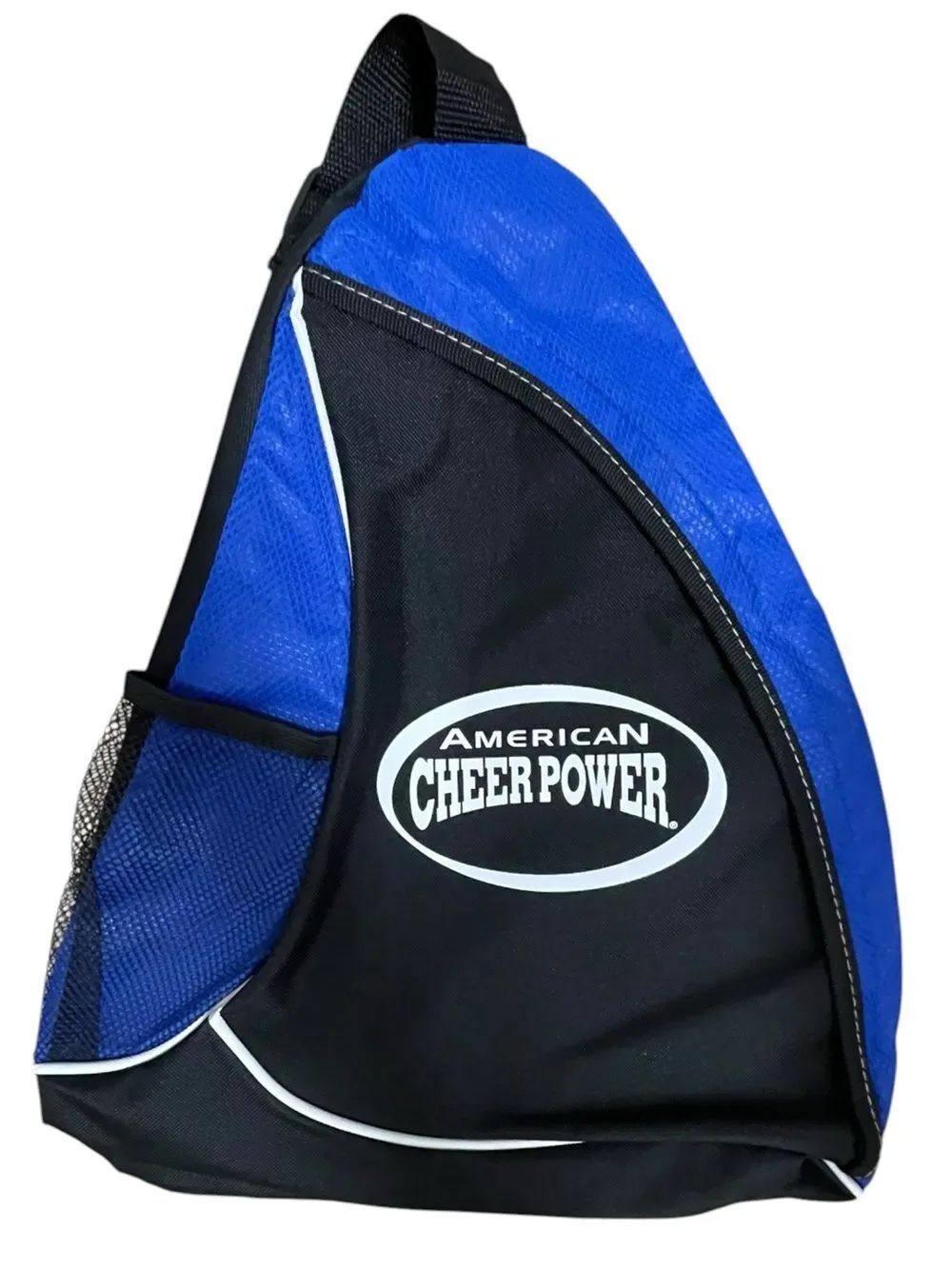 Varsity All Star American Cheer Power Sling Backpack Blue Black
